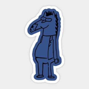 Bojack Piece of Shit 1 Sticker